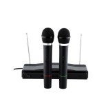Mery style shop kft Vezeték nélküli mikrofon szett - Karaokéhoz, beszédekhez 2 db/mikrofonnal +vevőegység