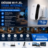 Mery style shop kft Wireless-N WiFi jelerősítő 300Mbps - fehér