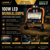 Merystyle 100 W-os hordozható munkalámpa COB ledekkel IP66 védelemmel (8505-COB)