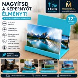 Merystyle 12" összecsukható mobiltelefon képernyő nagyító HD optikai lencsével 3-4x nagyítás - kék