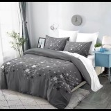 Merystyle 7 részes csillaghullás mintás ágyneműhuzat - Szürke