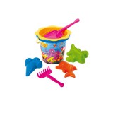Merystyle 7 részes homokozó szett színes vödörrel (344)