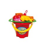 Merystyle 7 részes nagy homokozó szett, mesés vödörrel (340)