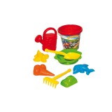 Merystyle 9 részes homokozó szett színes vödörrel (345)