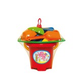 Merystyle 9 részes nagy homokozó szett, mesés vödörrel (341)