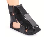 Merystyle Állítható lábrögzítő talpmerevítő neoprén lábtehermentesítő - fekete