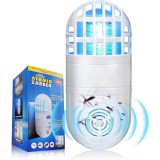 Merystyle Atomic Zabber ultrahangos kártevő- és rovarriasztó LED éjszakai fénnyel 200 m² - fehér