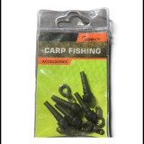 Merystyle CarpFishing kötésvédő gumiszett műanyag karikával