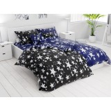 Merystyle Csillagos plüss ágynemű garnitúra 3 részes - Választható színben