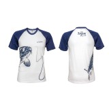 Merystyle CZ Limitált fehér- kék póló, S (CZ7182)