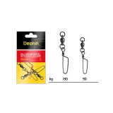 Merystyle Delphin forgóval ellátott coastlock kapocs 90kg - 3 db (101003578)