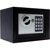 Merystyle Digitális széf pénz, ékszerek, iratok, értéktárgyak tárolására - fekete