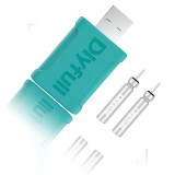 Merystyle Dlyfull LIR425/CR425 akkumulátor töltő szett világító úszókhoz éjszakai horgászathoz (8028)