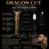 Merystyle DRAGON CUT Professzionális T-Blade haj- és szakállvágó USB töltéssel - arany/fekete (YT-10)