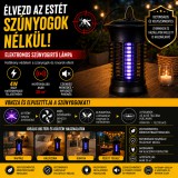 Merystyle Elektromos UV szúnyogirtó és rovarirtó lámpa 4W - fekete