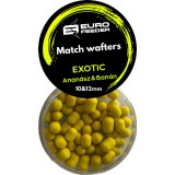 Merystyle Eurofeeder Match Wafters EXOTIC horgászcsali ananász és banán ízesítéssel 10&12mm - sárga (313)