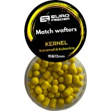 Merystyle Eurofeeder Match Wafters Kernel horgászcsali 10&12mm karamell és kukorica aromával - sárga