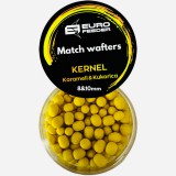 Merystyle Eurofeeder Match Wafters Kernel horgászcsali 8&10mm karamell és kukorica aromával - sárga