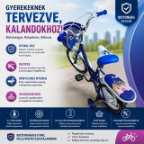 Merystyle Flenchi gyermek bicikli 18" - Kék (KE-24)