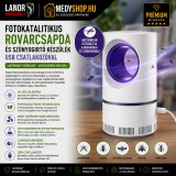 Merystyle Fotokatalitikus rovarcsapda és szúnyogirtó USB csatlakozóval