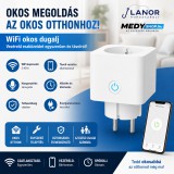 Merystyle Gosund WiFi okos konnektor 16A fogyasztásméréssel - fehér (KE23515)