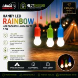 Merystyle Handy LED Rainbow hordozható lámpaszett 3 db - vegyes színek