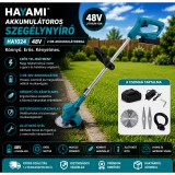 Merystyle Hayami akkumulátoros szegélynyíró 48V 2 db akkumulátorral - HA1024