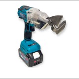 Merystyle HITMAN akkumulátoros lemezvágó olló 68V kefe nélküli motorral, 2 db 10.0Ah akkumulátorral - HT-BL3744Pro