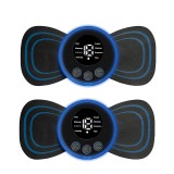 Merystyle Hordozható intelligens nyak- és derékmassz­írozó akkumulátorral - 2 db