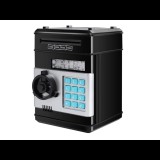 Merystyle Interaktív széf alakú malacpersely PIN kóddal zárható - fekete (01938_CZ)