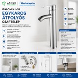 Merystyle Italomix L-59 egykaros átfolyós csaptelep