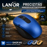 Merystyle JX vezeték nélküli optikai egér 2.4GHz 3200 DPI - Kék