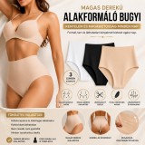 Merystyle Magas derekú lézervágott alakformáló bugyi - 3 db - XL