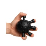 Merystyle Multifunkciós kézerősítő labda ujjfeszítő gyakorlatokhoz - fekete