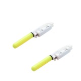 Merystyle Rod Tip Light LED spicc jelzőled 2 db elemekkel - neonzöld (8026)
