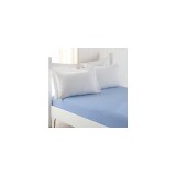 Merystyle Sofy pamut gumis lepedő 180x200 cm - világoskék