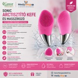Merystyle Sonic arctisztító kefe masszírozó 4 rezgésszinttel IPX7 vízálló - rózsaszín (24053)