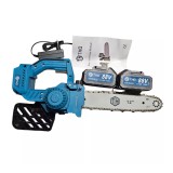 Merystyle THO 12 colos láncfűrész 88V 2 db akkumulátorral - kék (M-9018)