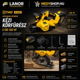 Merystyle THO akkumulátoros kézi körfűrész 2 db 128 VF - M-9026