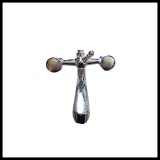 Merystyle THO L-67 fali egykaros csaptelep zuhany csatlakozóval - krómozott