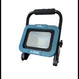 Merystyle THO LUX TL-6 akkumulátoros munkalámpa 36 LED-del 2 db 36Vf akkumulátorral - kék/fekete