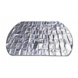 Merystyle Univerzális mágneses szélvédő takaró 4 évszakos használatra - ezüst