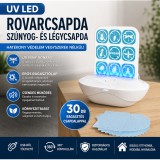 Merystyle UV LED rovarcsapda szúnyog- és légycsapda - fehér (XM-281)