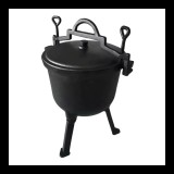 Merystyle Zilner öntöttvas bogrács 10 literes zománcozott (zl5506)