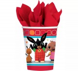 mese Bing nyuszi parti pohár (8 db-os)