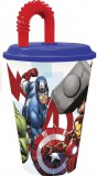 mese Bosszúállók - Marvel szívószálas pohár