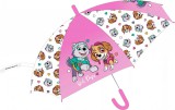 mese Mancs őrjárat gyerek félautomata átlátszó esernyő Girl Pups