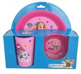 mese Mancs őrjárat műanyag étkészlet díszdobozban