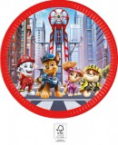 mese Mancs őrjárat papírtányér 23 cm (8 db-os)