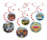 mese Sam a tűzoltó szalag dekoráció